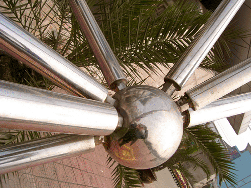 仁怀不锈钢螺栓球网架